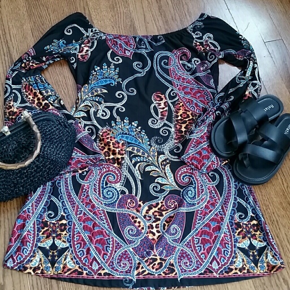 Voll Dresses & Skirts - Gorgeous Paisley Mini Dress